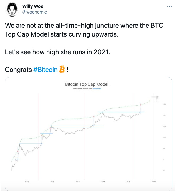 bitcoin Will Woo pris forudsigelser