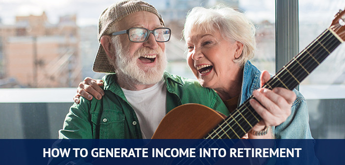 generere indkomst til pension