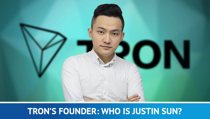 ο ιδρυτής του tron, Justin Sun